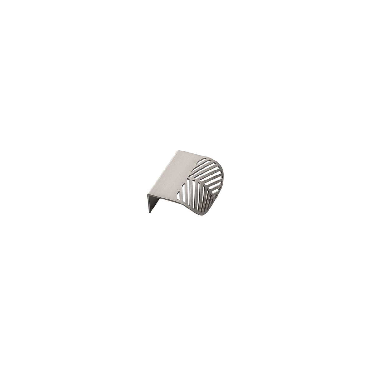 Furnipart - Edge Filigree - greb i aluminium inox look CC20mm L60mm B45,3m