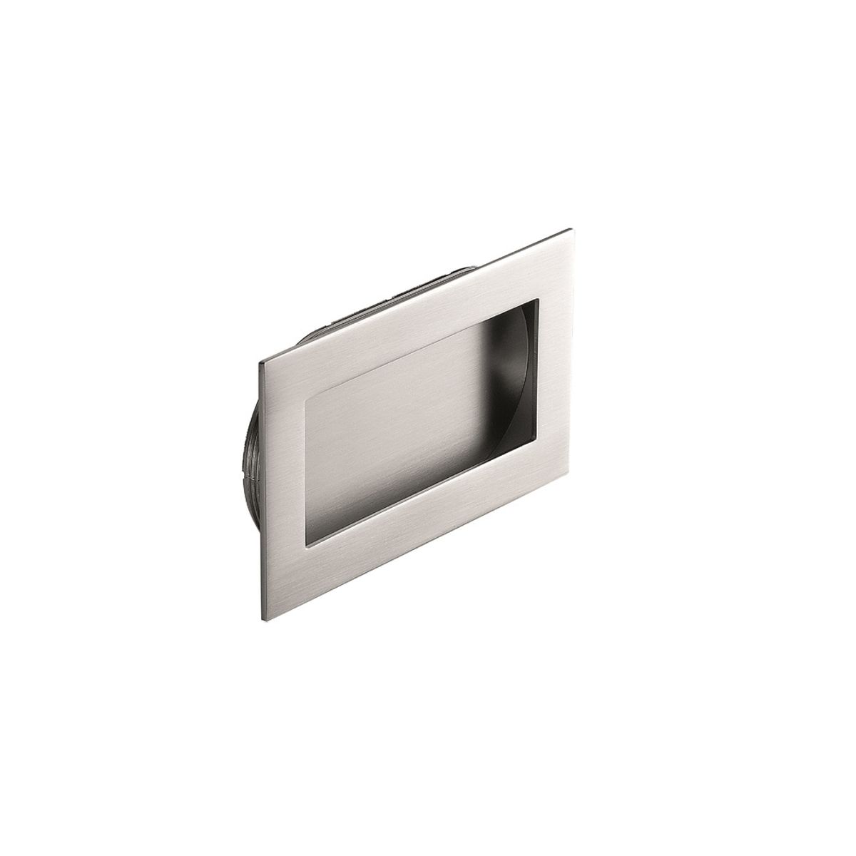 Furnipart - Inn - greb i zink inox look L120mm B70mm H12mm