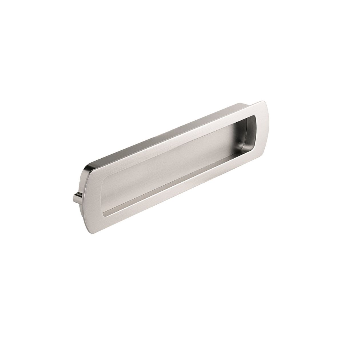 Furnipart - Lux - greb i zink inox look CC192mm L208,1mm B46mm H16mm