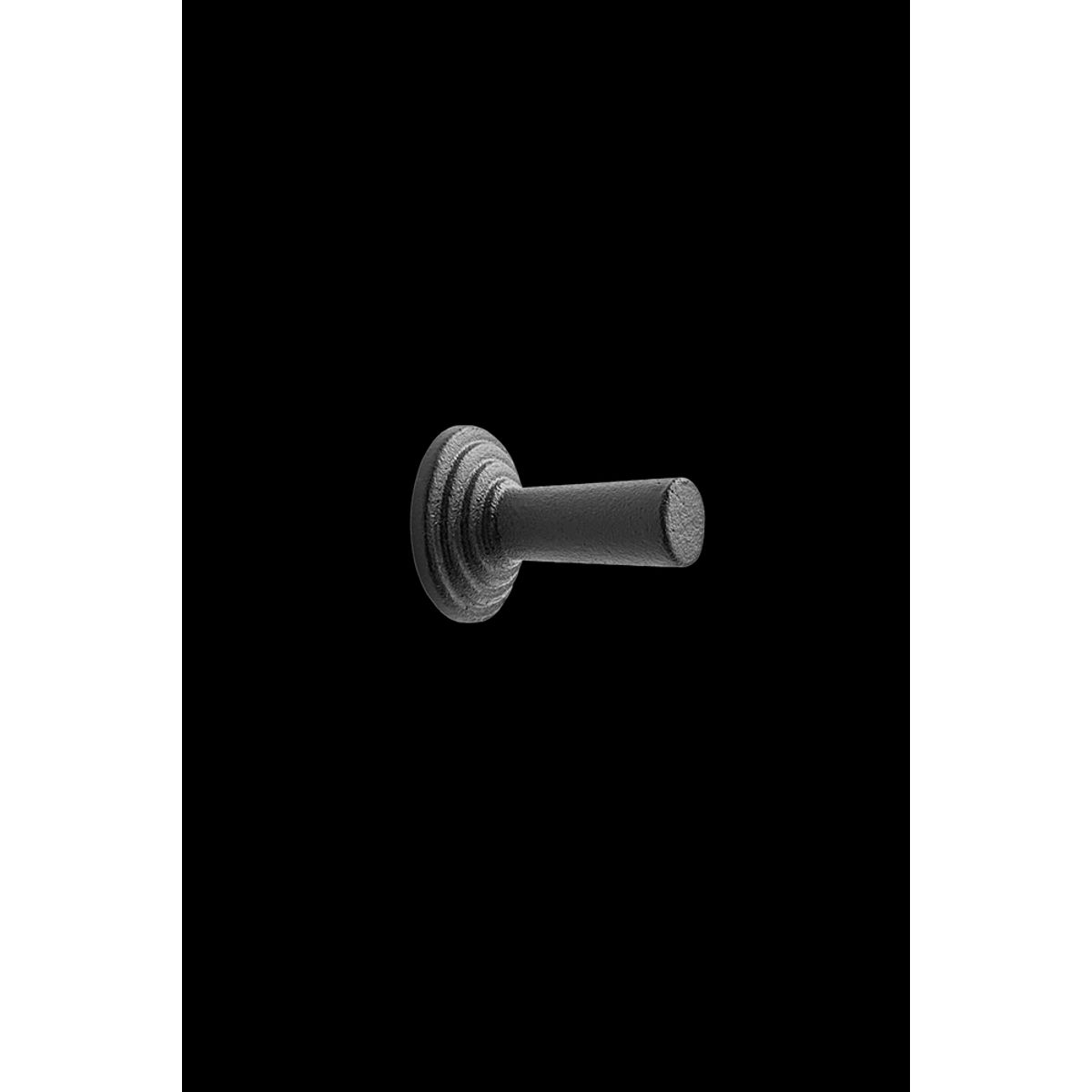 Furnipart - Motion Knob - greb i Støbejern Sort H30,8mm Ø22mm