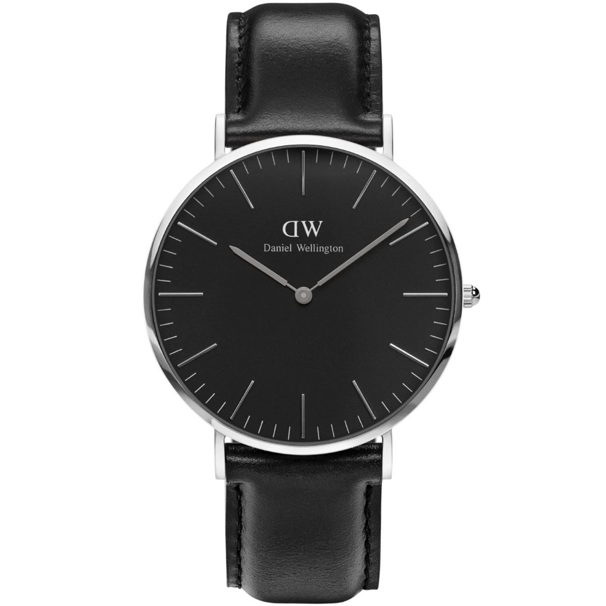 Classic Black Sheffield 40 MM Ur til Dame & Herre Fra Daniel Wellington ADW00100133