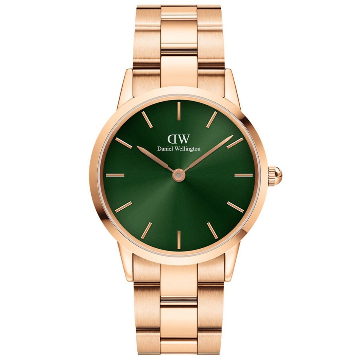 Daniel Wellington Dameur 36 MM Iconic Emerald Rose ADW00100419