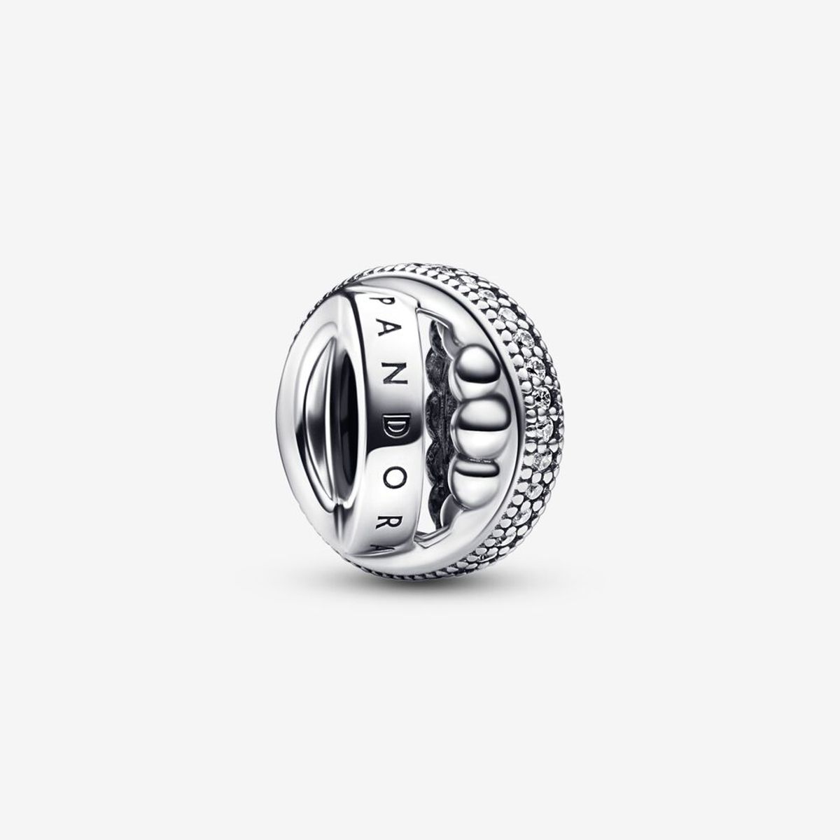 Pandora Moments Logo Sterling Sølv Charm 792317C01