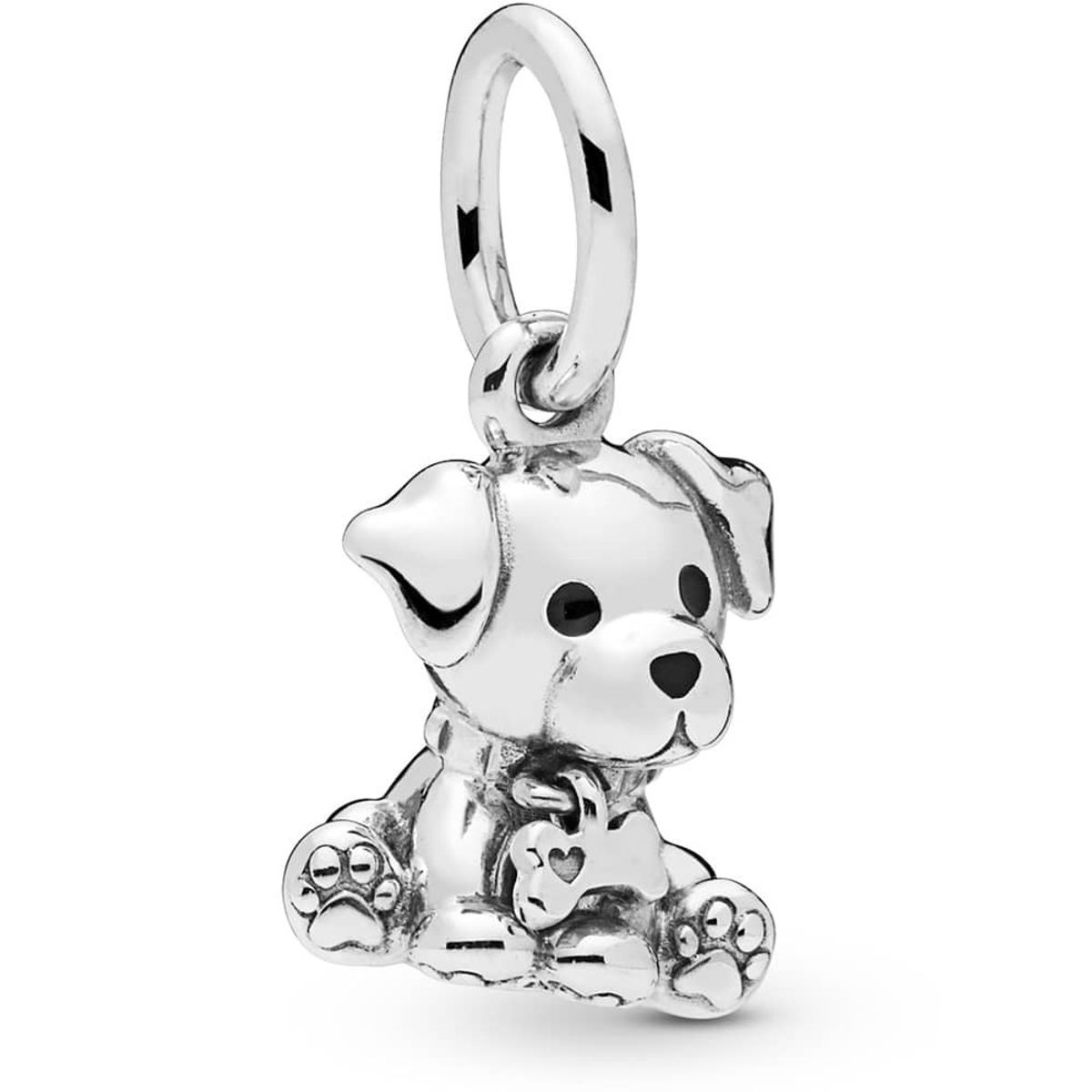 Pandora Labrador Sterling Sølv Charm med Emalje 798009EN16