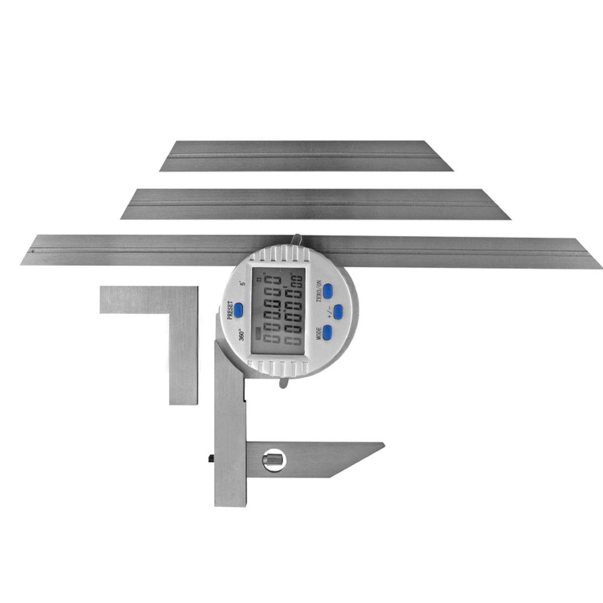 Digital vinkelmåler universal 0-360 °x0,001 °