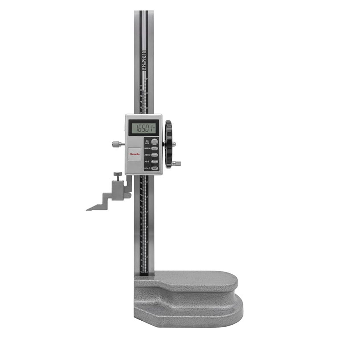 Digital højdemåler 0-300 x 0,01 mm med justeringshjul