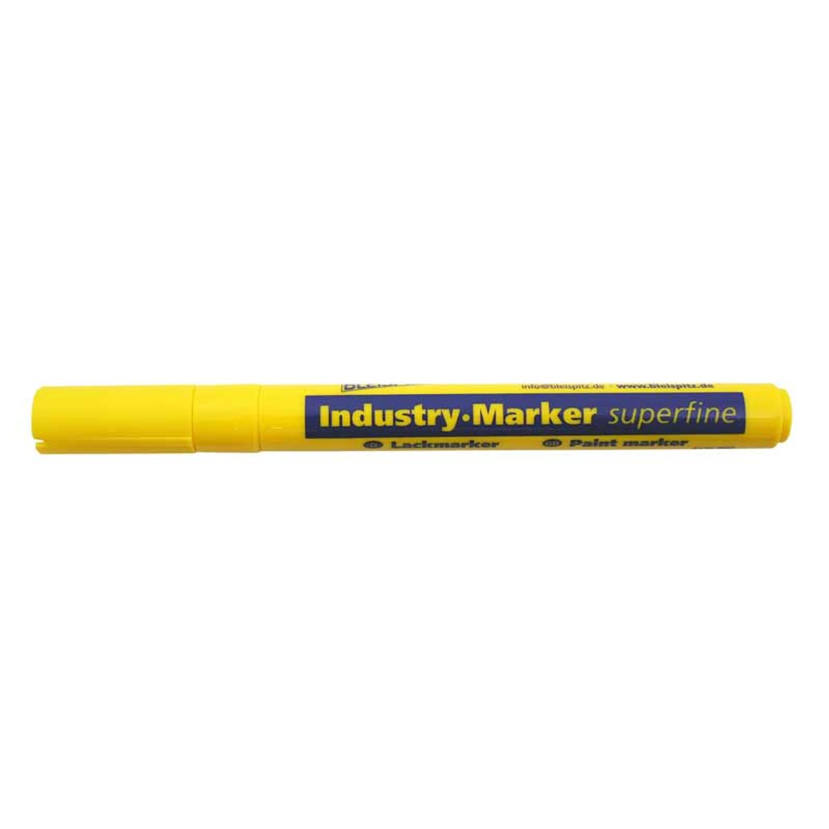 Industri marker 0,8 mm GUL rund spids (model 0853)