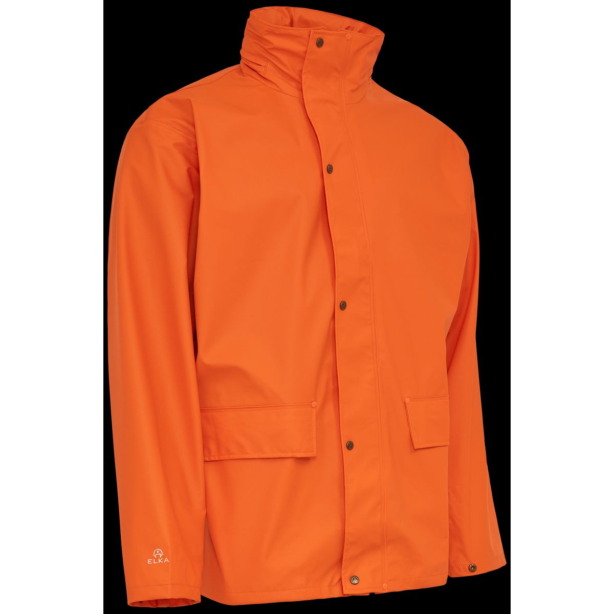 Regnjakke PU 026300 orange Str. XL