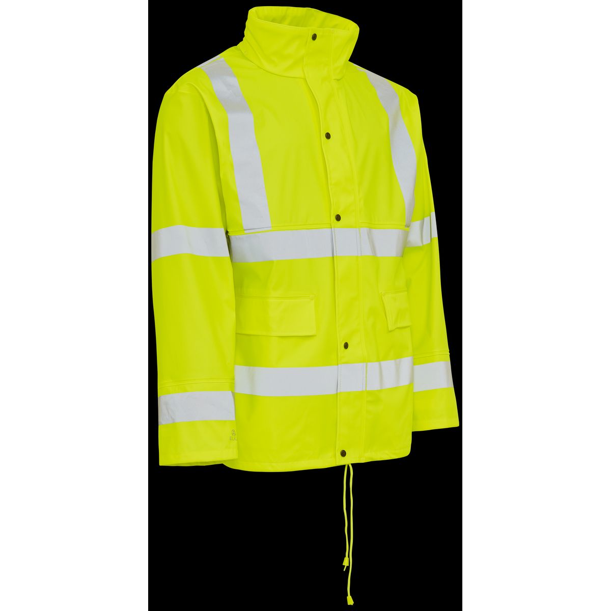 Hi-vis jakke m/refleksstriber 026300R gul Str. 4XL