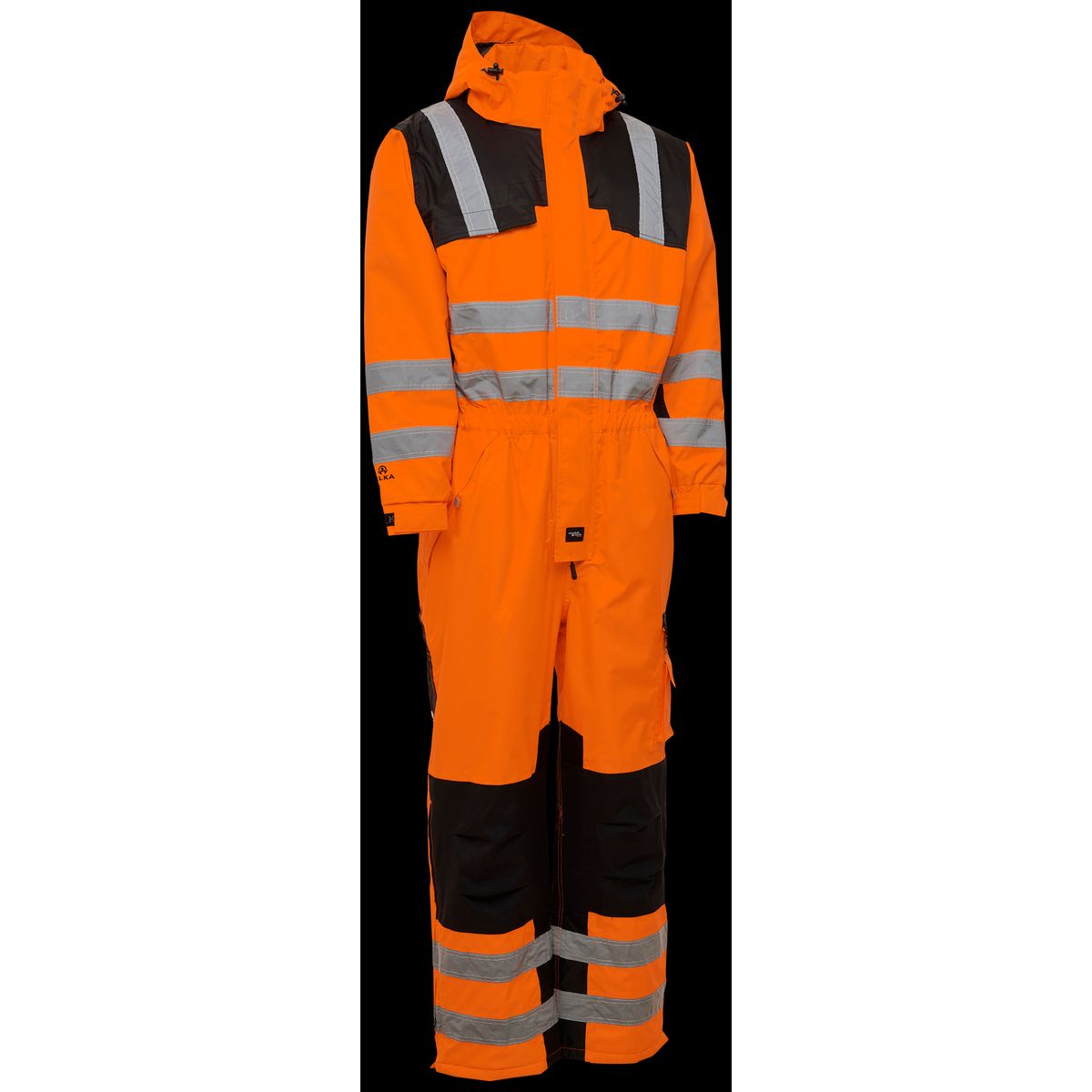 Hi-vis termokedeldragt 088000R orange/sort Str. XL