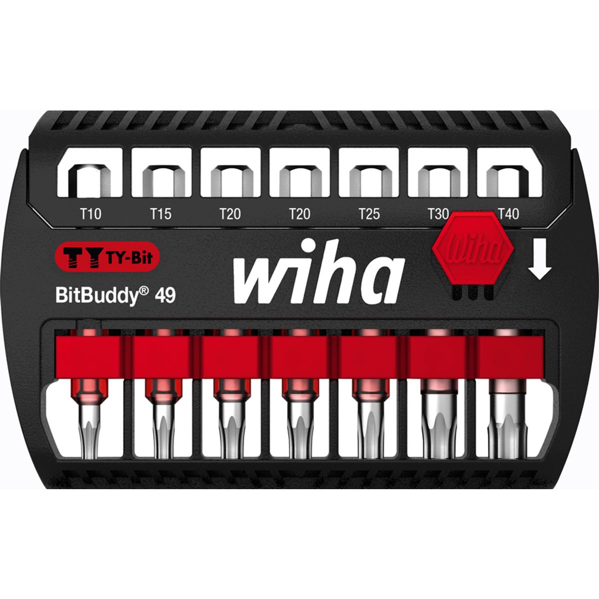 Wiha Bitsæt Bitbuddy 49 mm Torx 7 dele