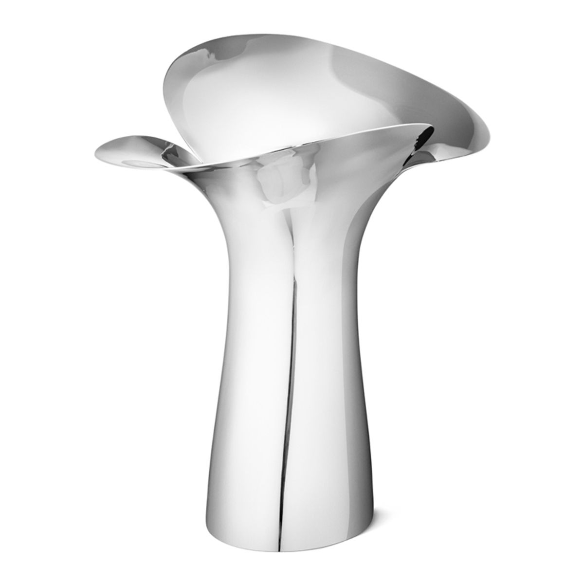 GEORG JENSEN BLOOM BOTANICA VASE I STÅL, 33 CM