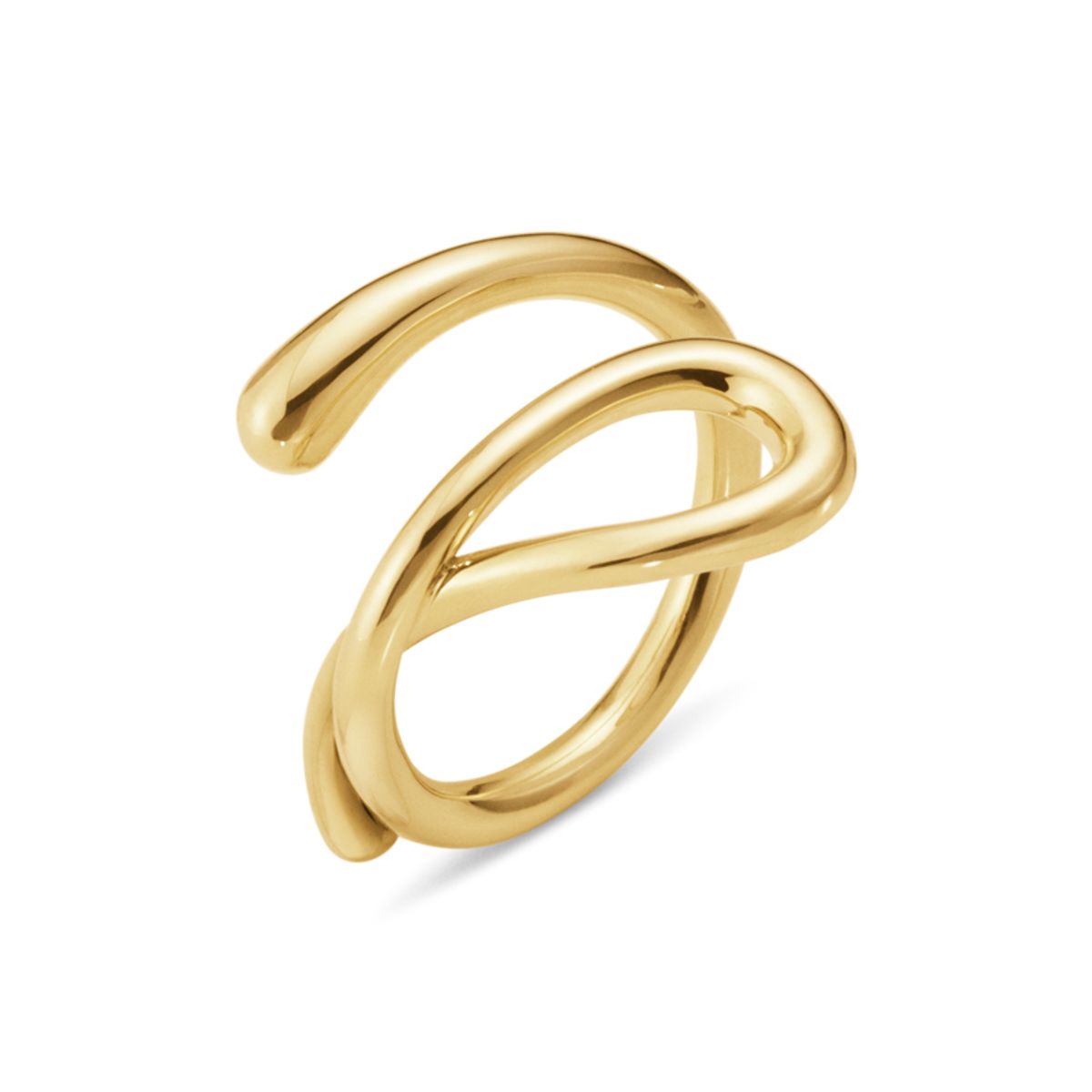 Georg Jensen Mercy Swirl ring i guld - 1636D