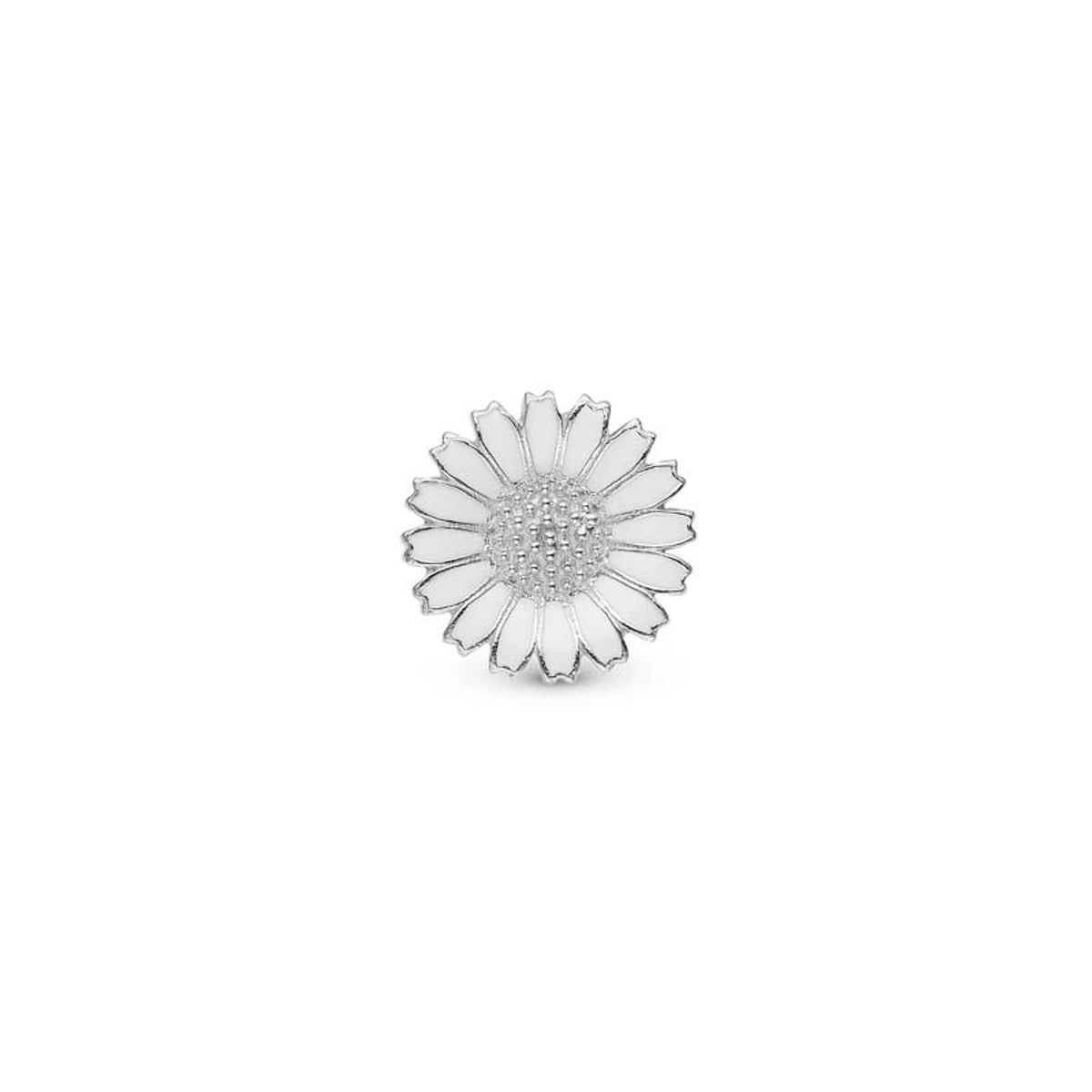 Christina Jewelry Marguerite charm 13mm sølv charm til læderarmbånd på 6 mm