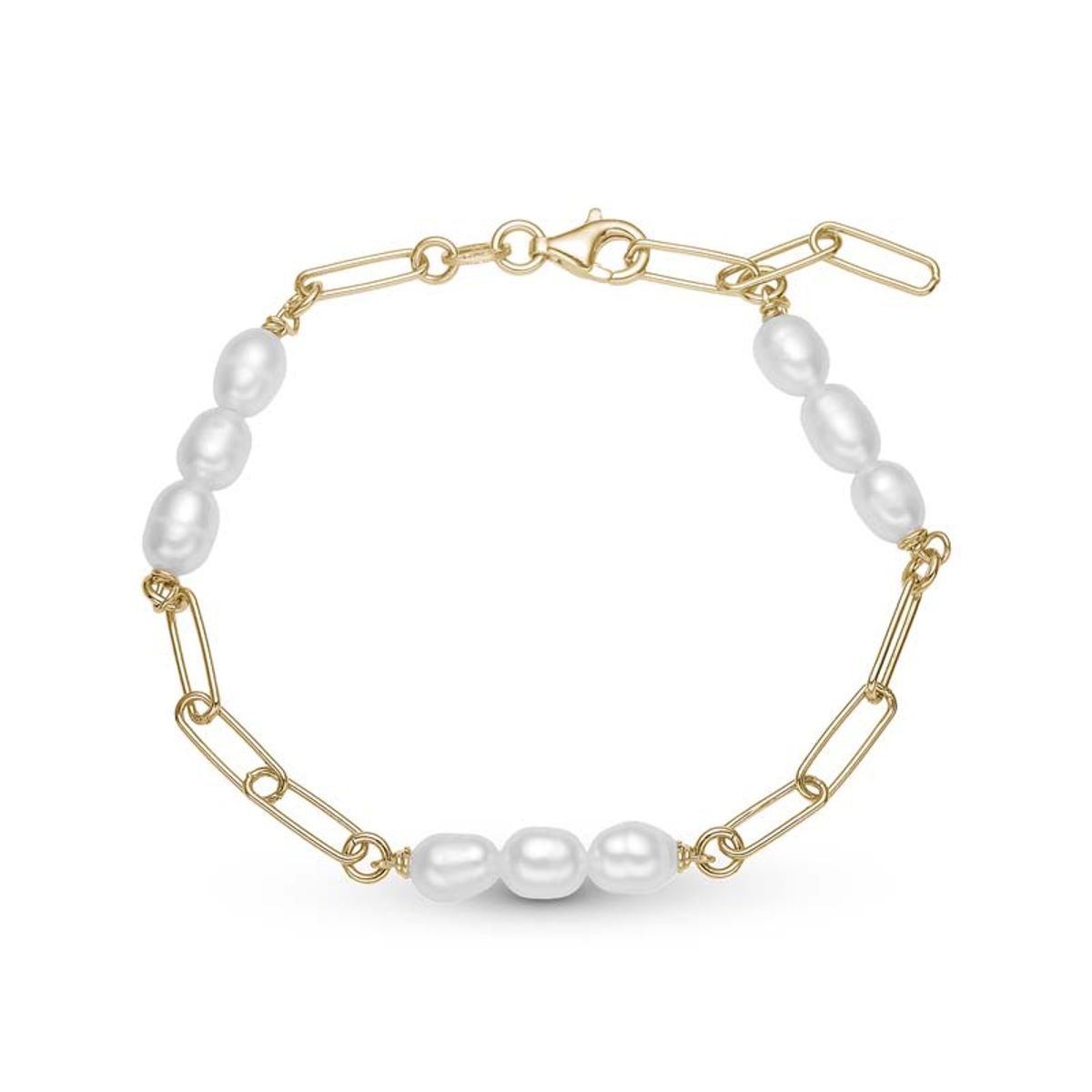 Christina Jewelry Linked forgyldt armbånd