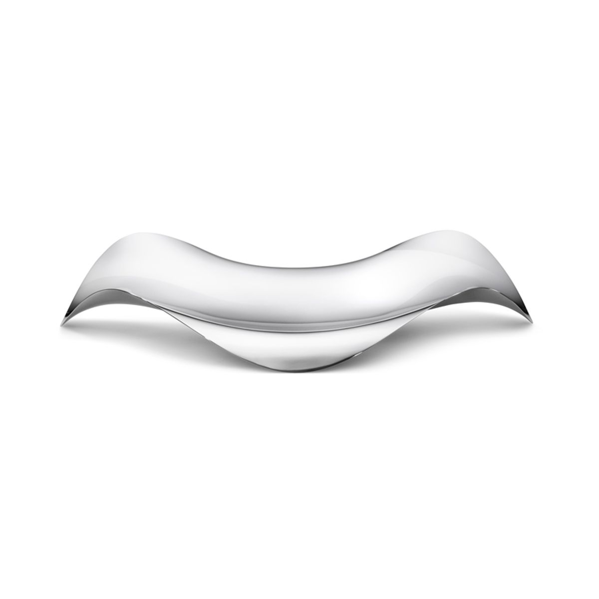 Georg Jensen Cobra ovalt fad, stål