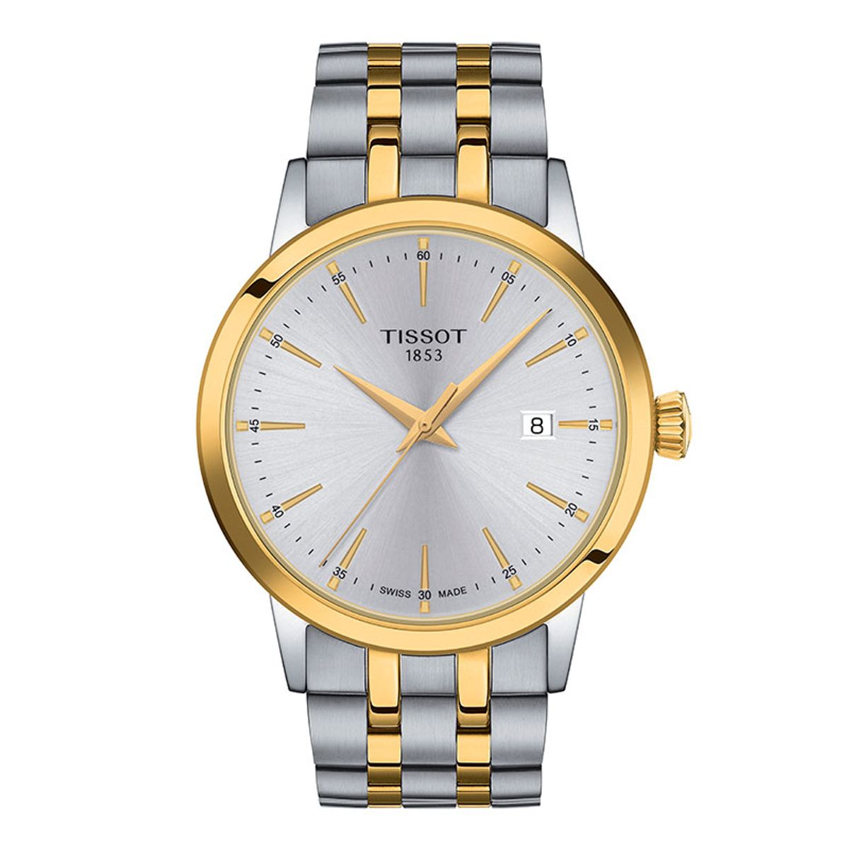 Tissot Classic Dream herreur, tofarvet lænke Ø42