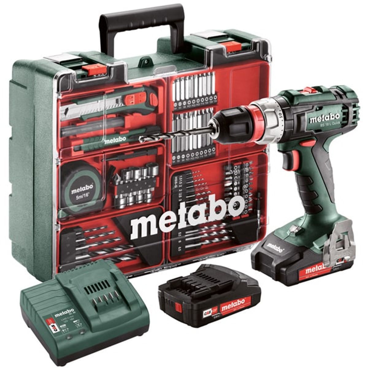 Metabo BS 18 L QUICK sæt borer-/skruemaskine