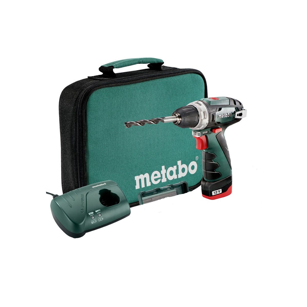 Metabo bore-/skruemaskine PowerMaxx BS inkl. batteri og lader