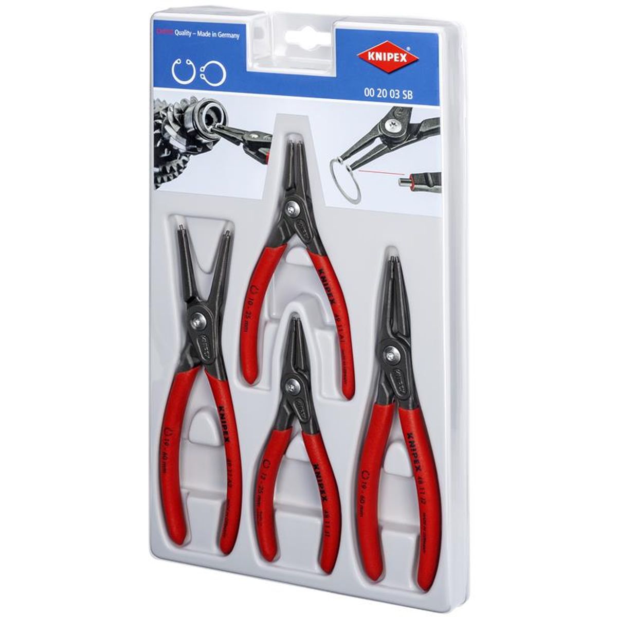 Knipex Præcisions-låseringstang-sæt