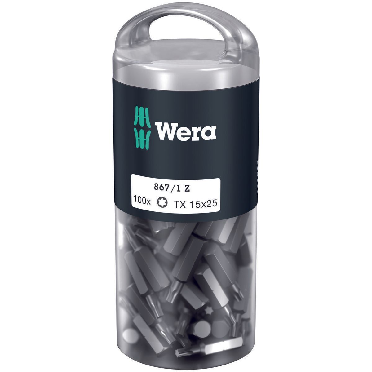 Wera 867/1 TORX ® bits DIY 100 TX 15 x 25mm 100 stk.