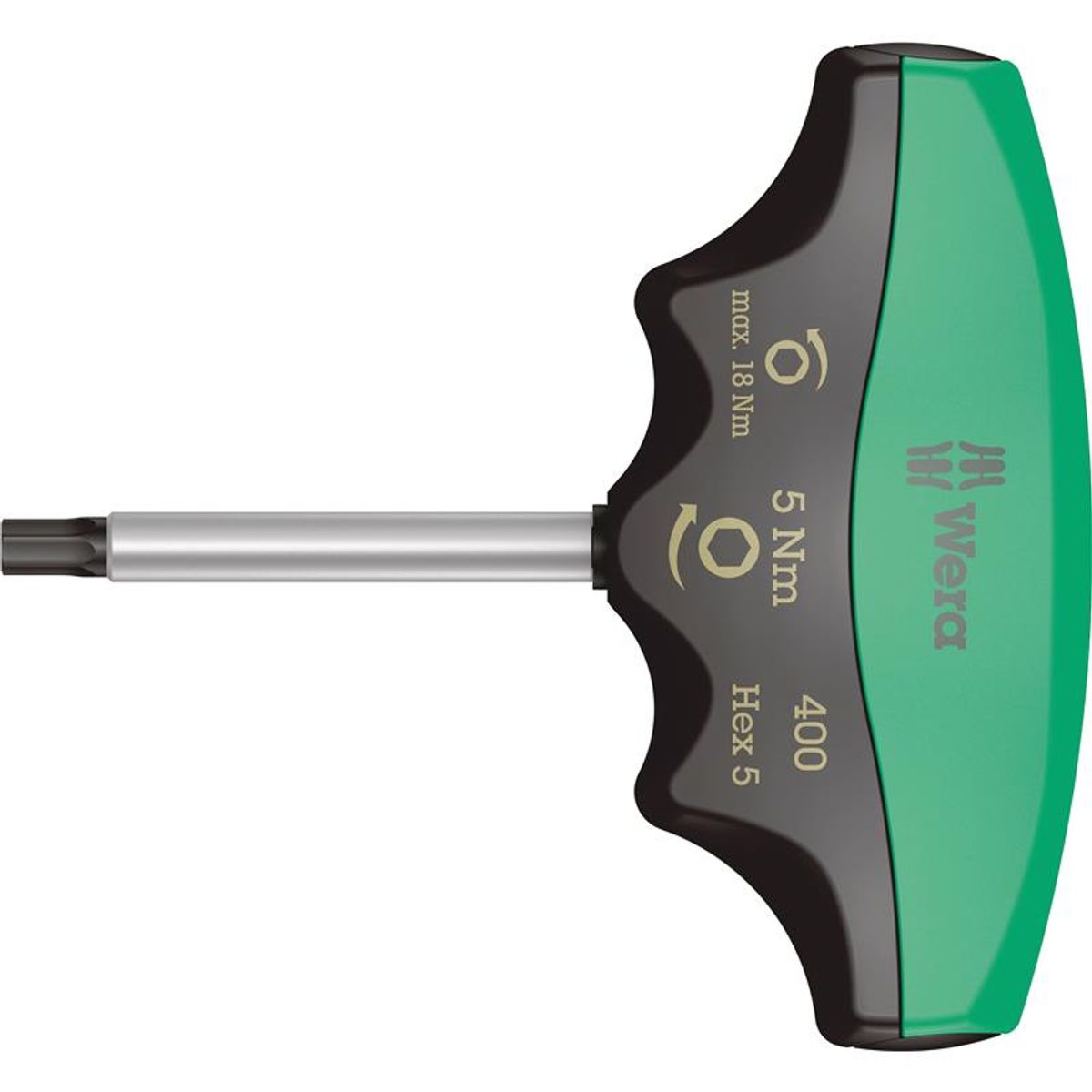 Wera 400 Hex Momentindikator, 5 x 5,0 Nm