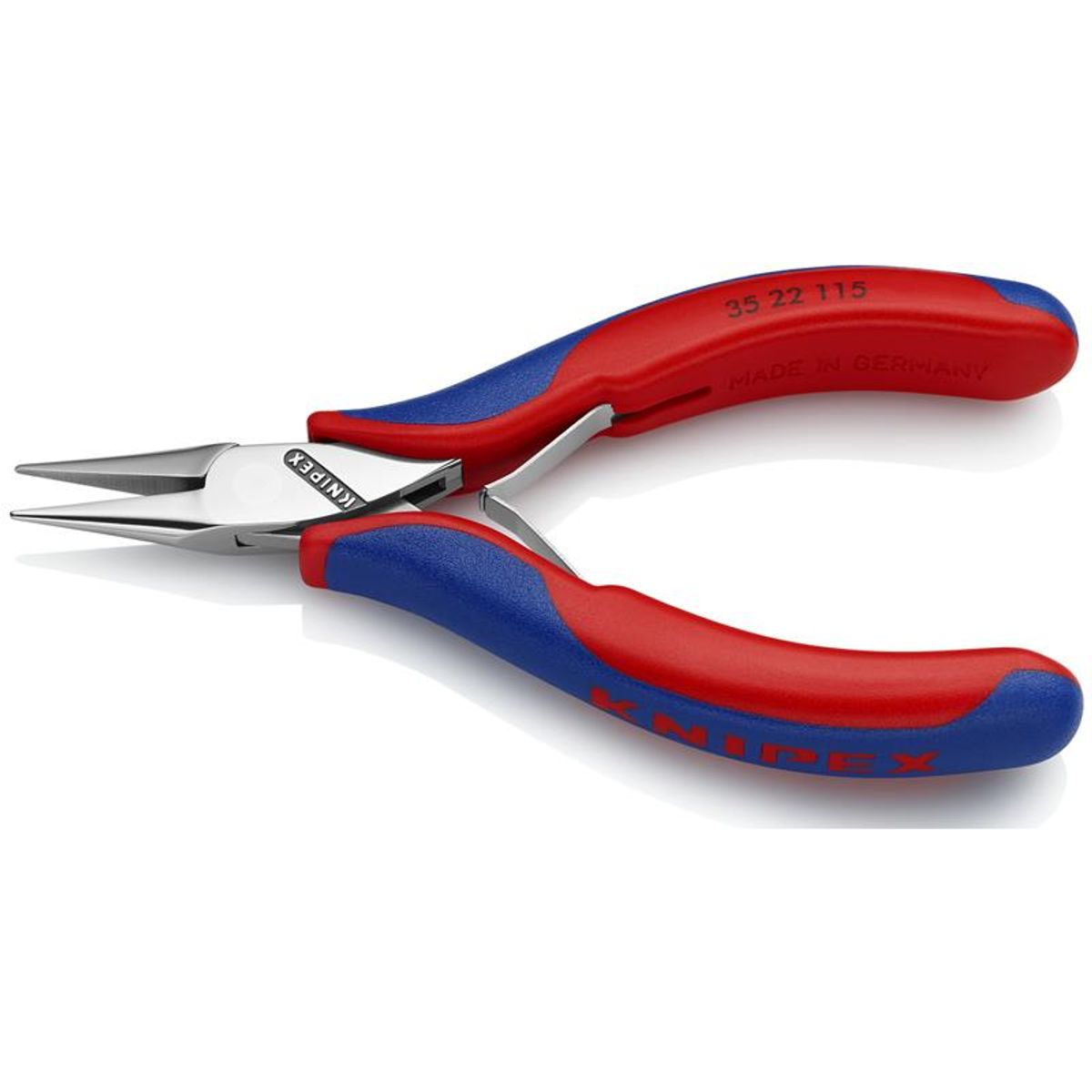 Knipex Elektronik-gribetang med flerkomponent-håndtag 115 mm