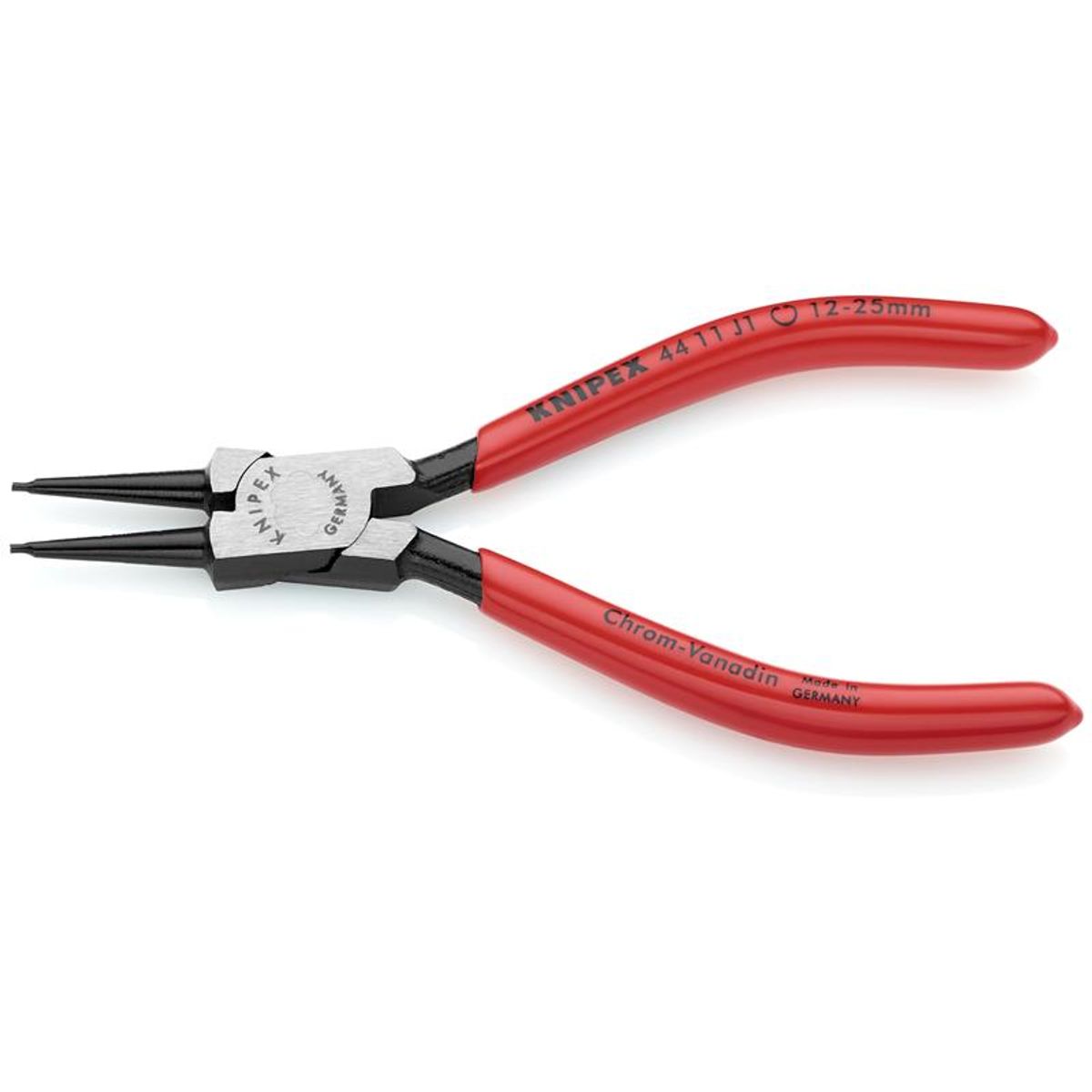 Knipex Låseringstang til indvendige ringe i boringer sort atramenteret, betrukket med kunststof 140 mm