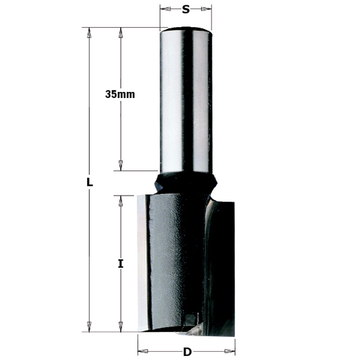 CMT Overfræsebor HM 12x25/70 K10