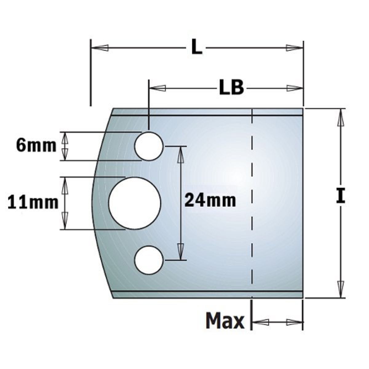 CMT Blanketjern sæt 40mm