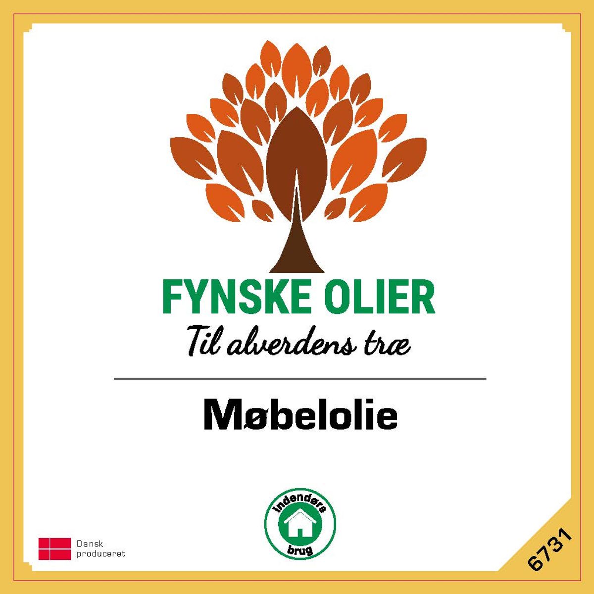 Fynske Olier Møbelolie 5 Liter 6731