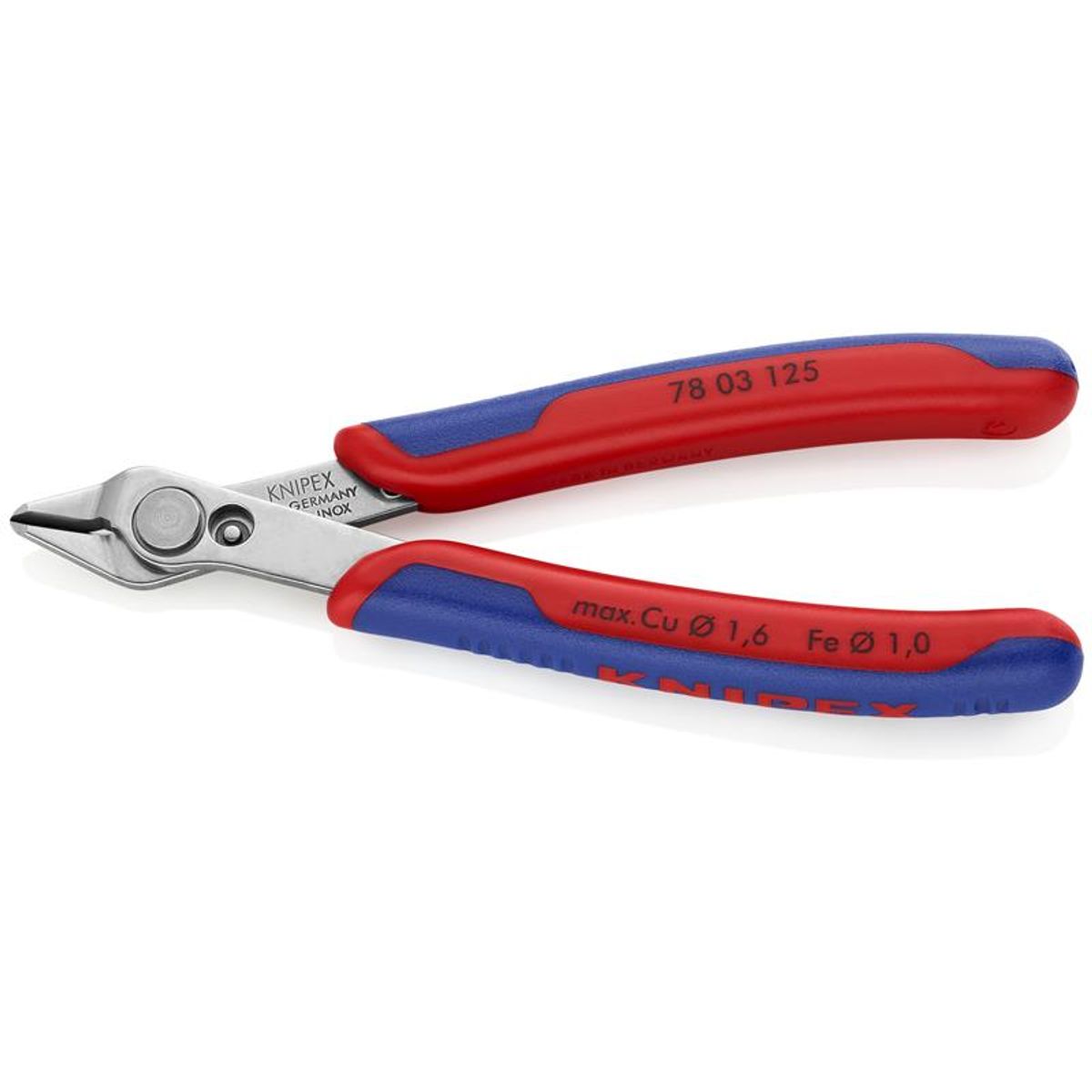 Knipex Electronic Super Knips ® med flerkomponent-håndtag 125 mm