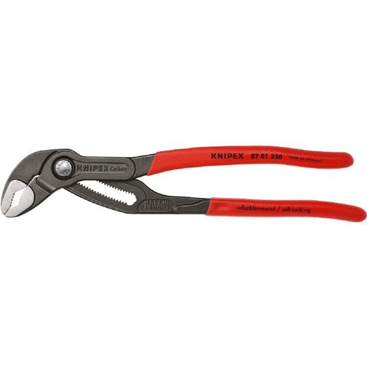 Knipex vandpumpetang 8701 med hurtigindstilling 250x46mm 8701