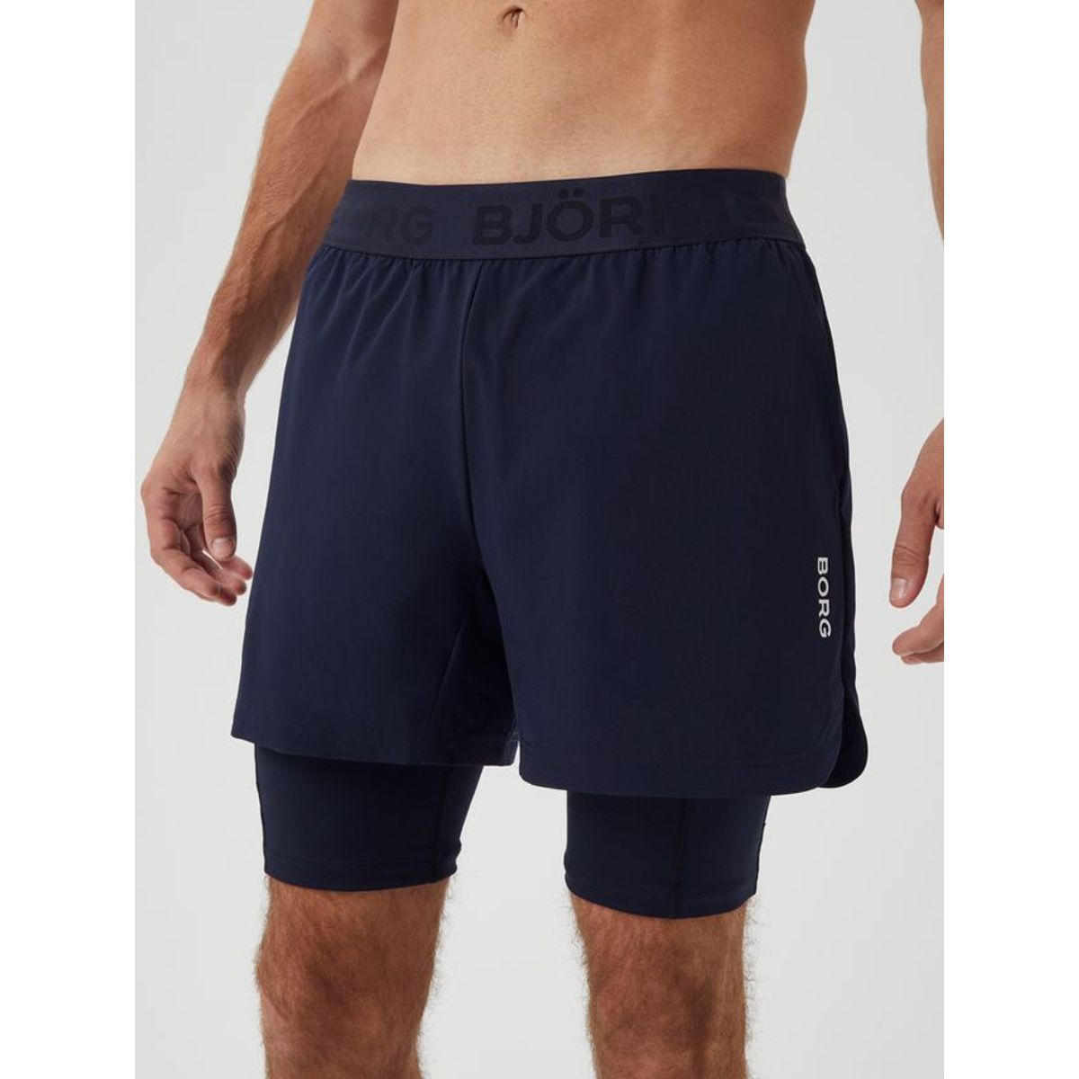 BORG 2 IN 1 SHORTS, NIGHT SKY