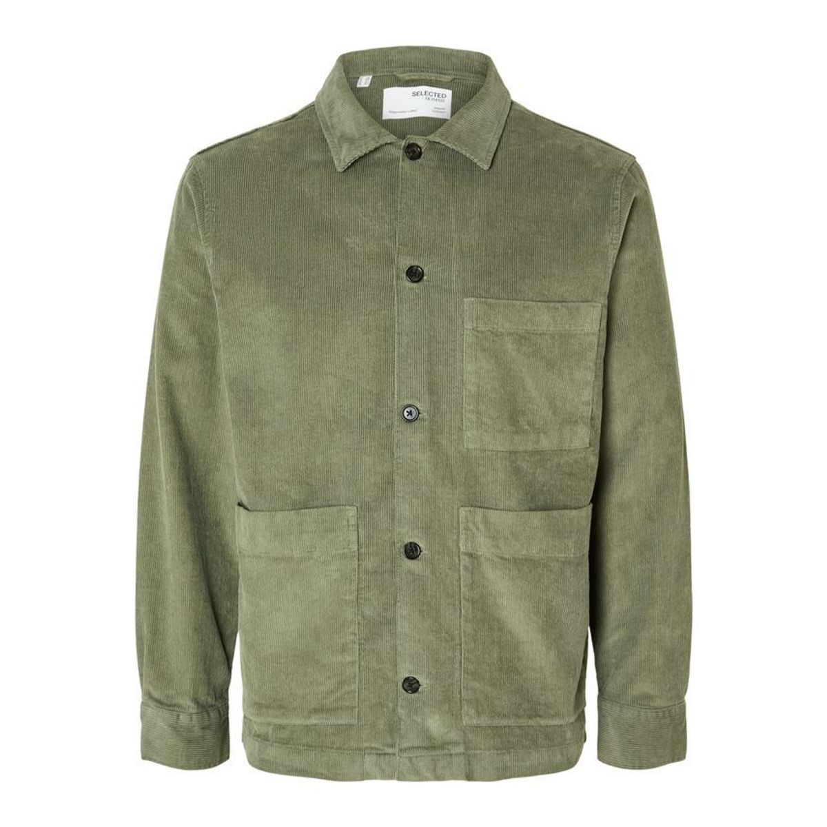 SLHLOOSETONY-CORD OVERSHIRT NOOS