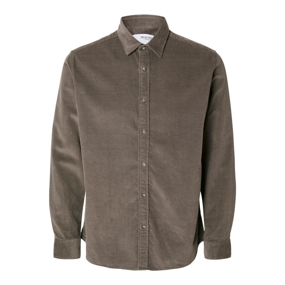 SLHREGOWEN-CORD SHIRT LS NOOS