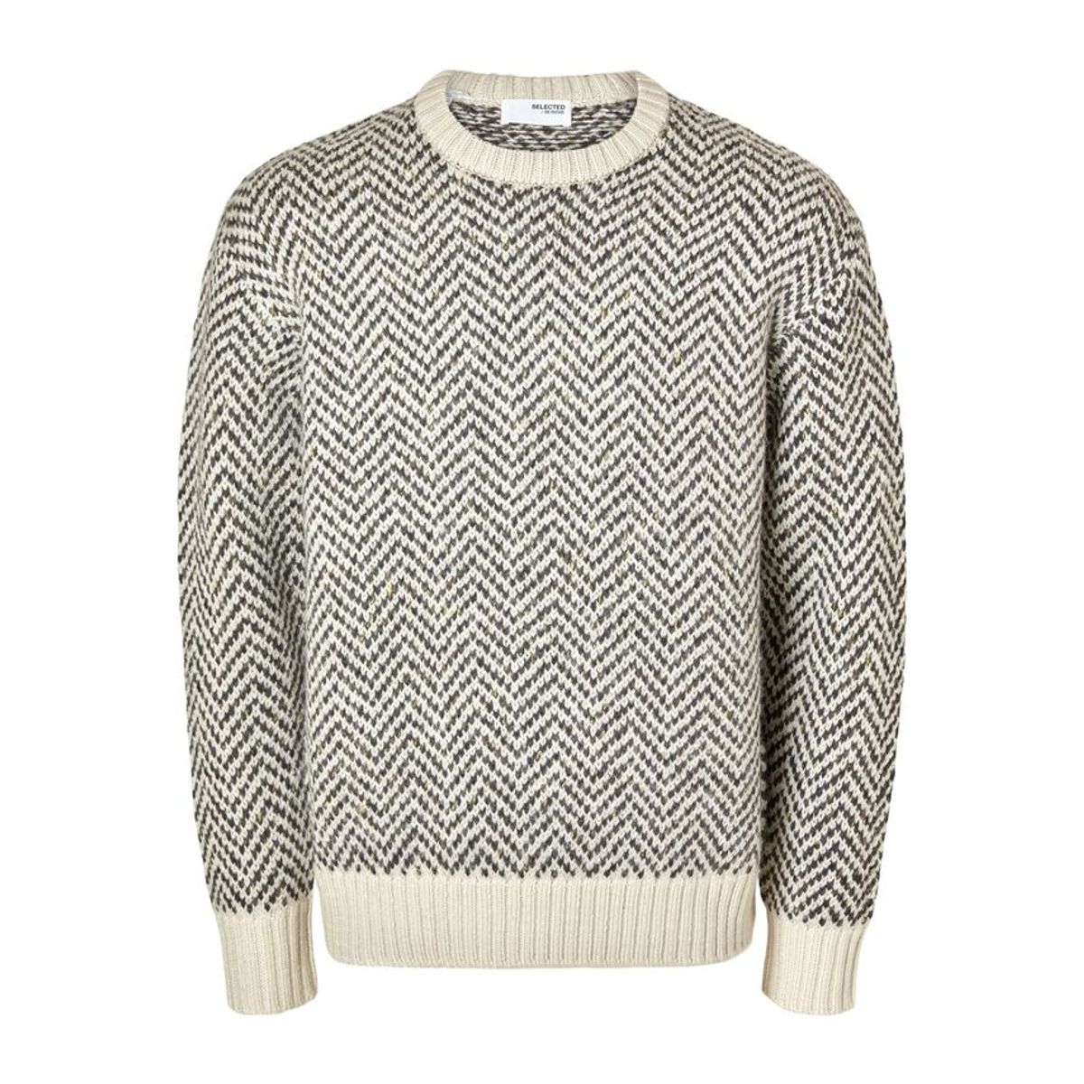 SLHHARRY LS KNIT RELAXED CREW NECK