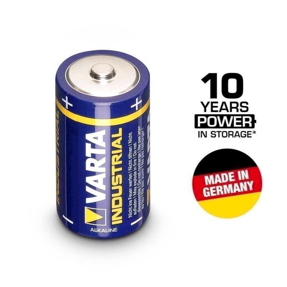 VARTA 1.5 V Battery LR14 BABY C - Industrial 4014