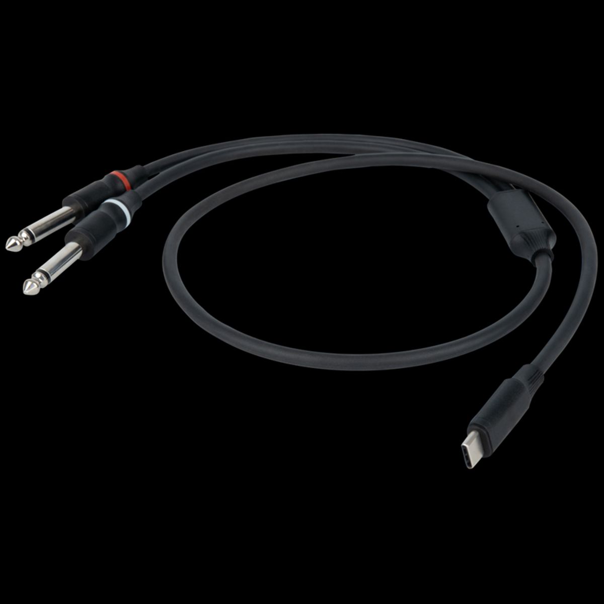 DAP FL111 - USB-C to 2 Mono Jack L/R 0.75 m