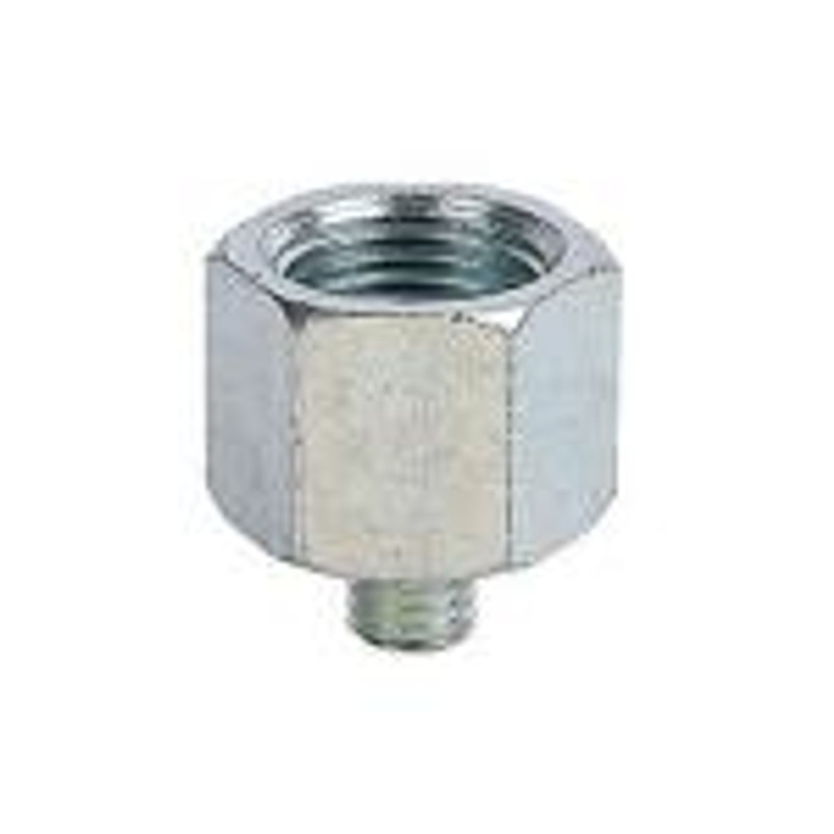 Walraven adapter M10x1/2'' Elforzinket. Indv. M10, udv. 1/2''