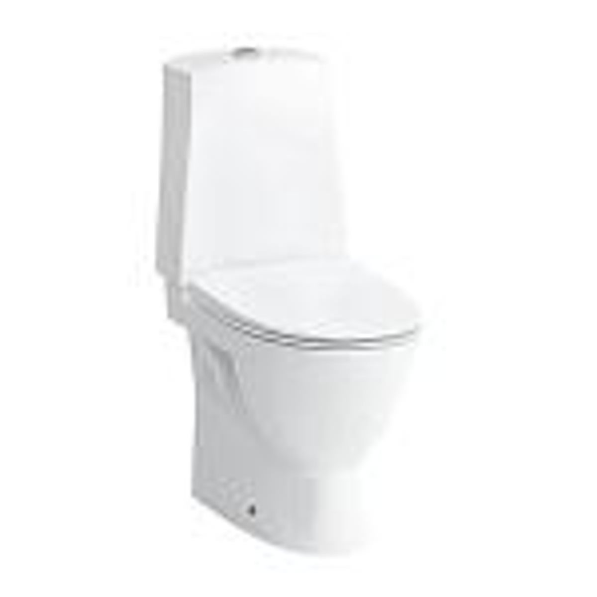 Laufen Pro-N toilet høj model med skjult S-lås hvid med LCC (rengøringsvenlig overflade) 650x350 mm