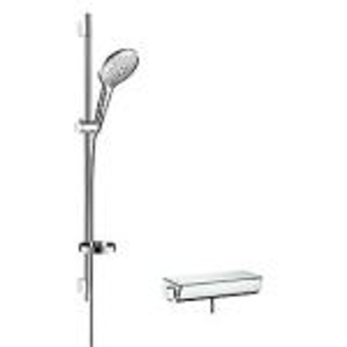 Hansgrohe Ecostat Select termostat med Raindance Select S 150 3jet brusersæt 90 cm