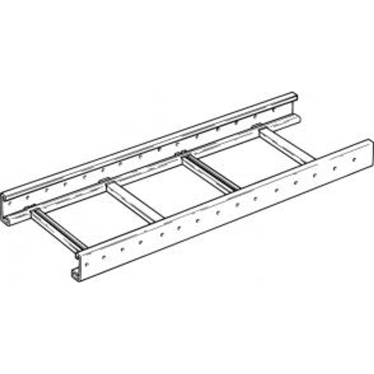 Kabelstige 200mm Glo-4 Let