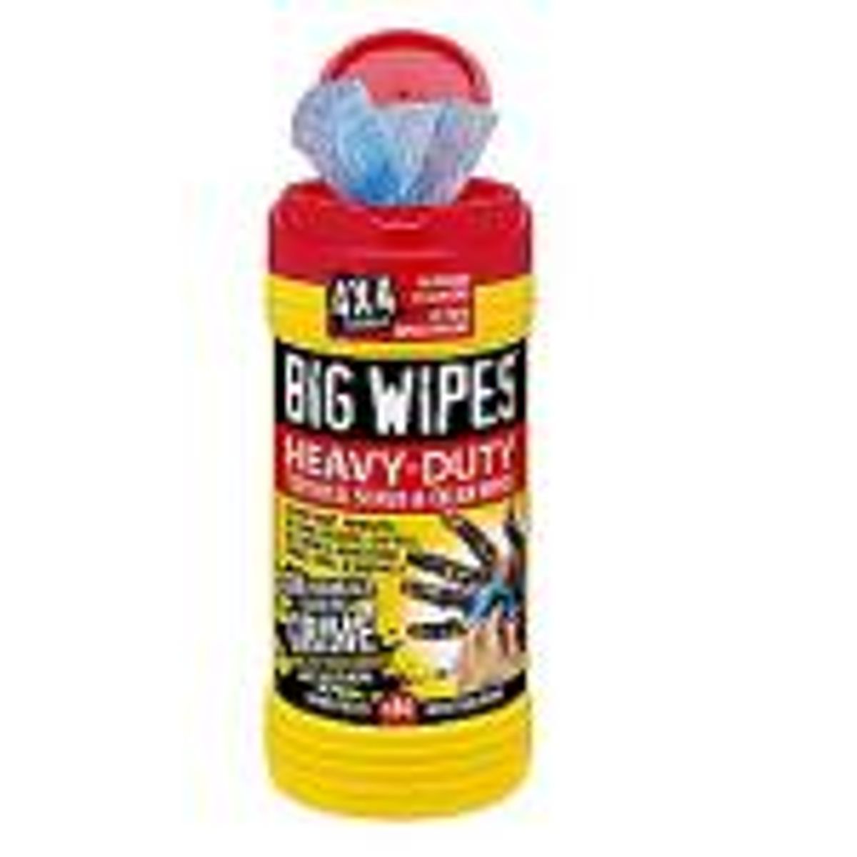 Big wipes heavy duty 80 renseservietter antibakterielle dobbelt sidet