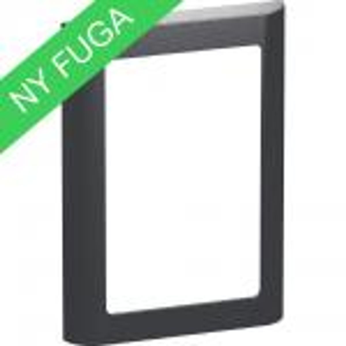 LK FUGA ® Design Ramme 63 Soft, 1,5 modul, koksgrå