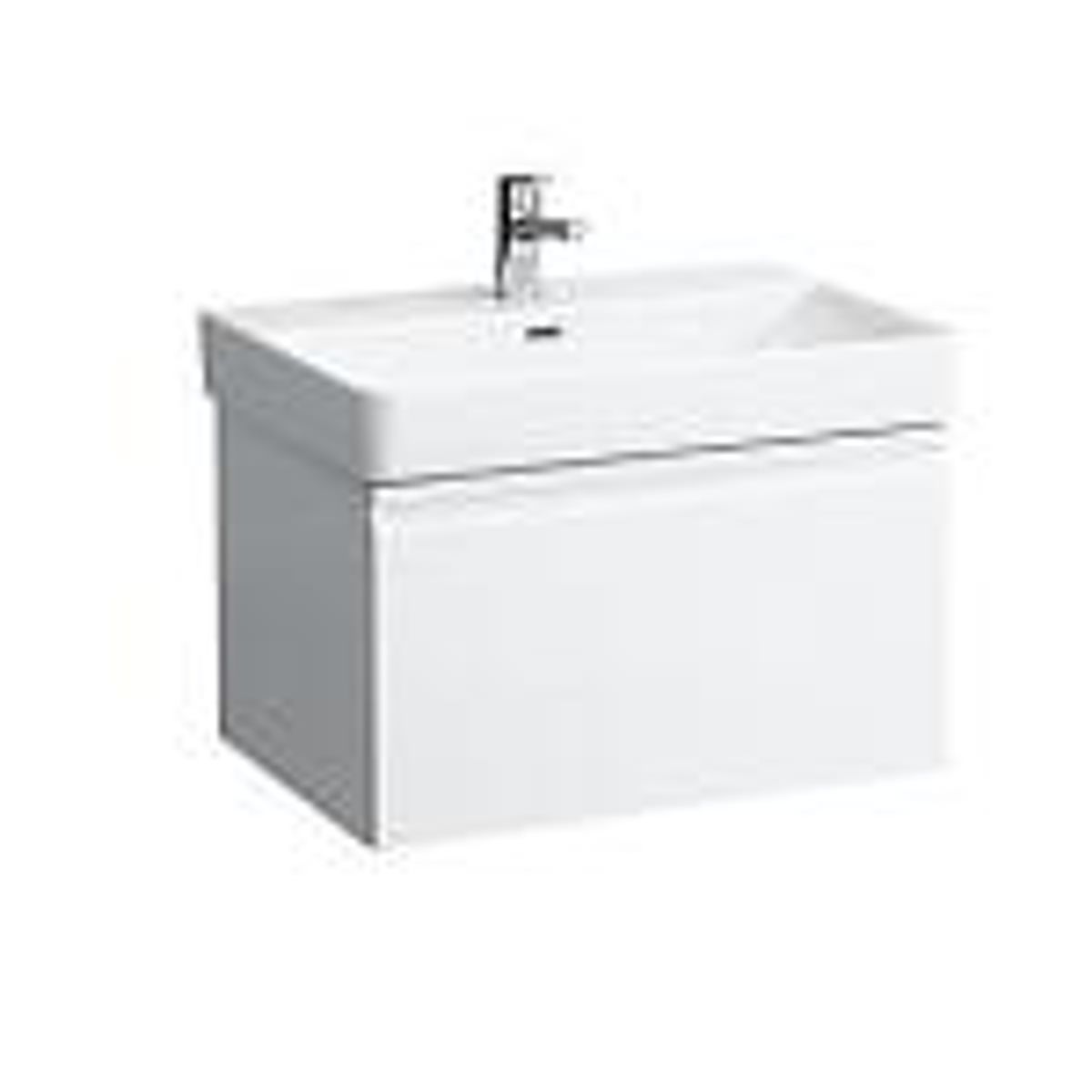 Laufen Pro-S underskab 665x450x390mm med 1 skuffe hvid