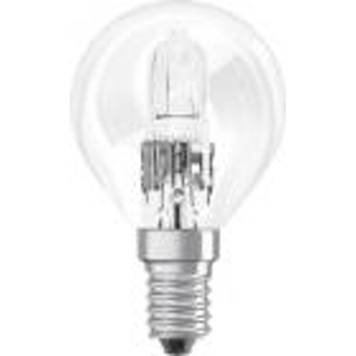 Halogenpære Ecoclassic, 28w E14 230v, klar, kronepære - dæmpbar (Som Philips & Osram)