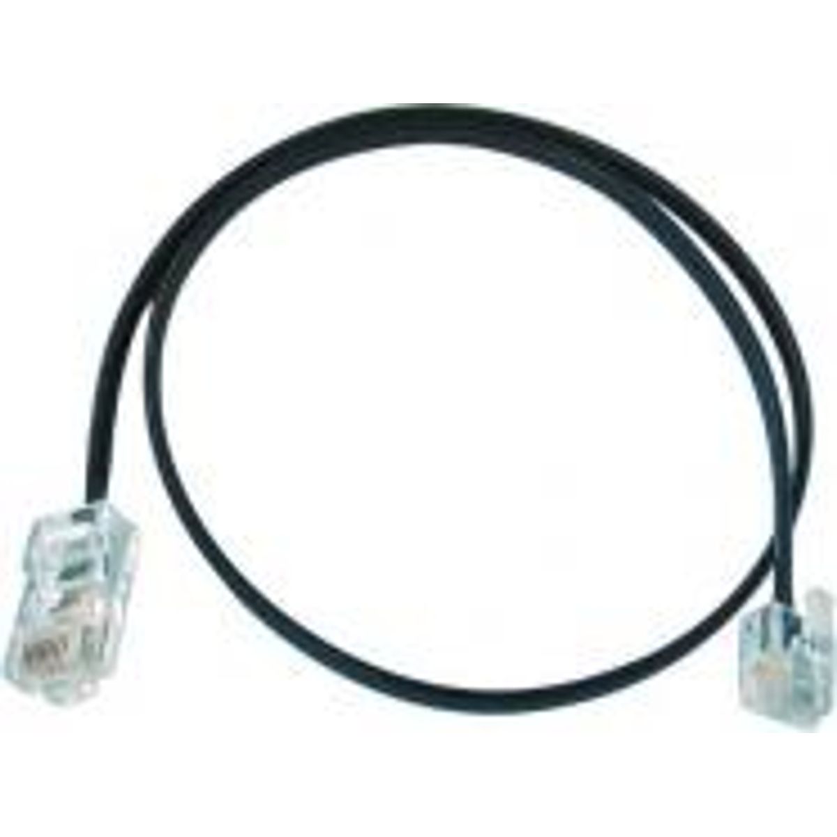 Patchkabel Rj11-rj11 5,0m Sort