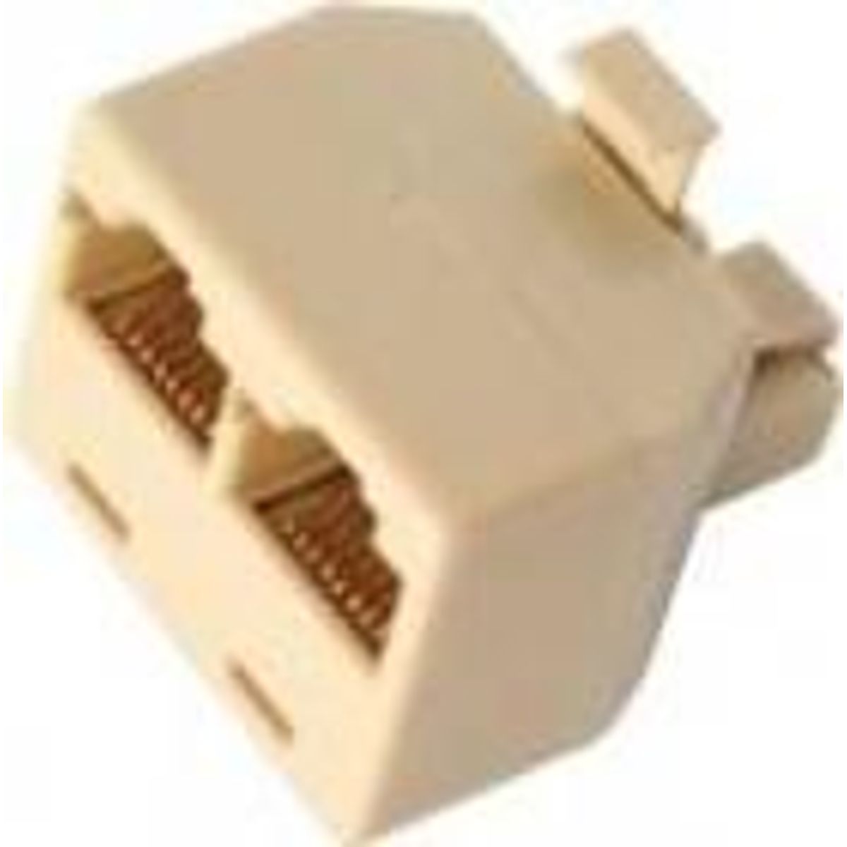 T-paralleladaptor, Rj45 Han - 2xrj45 Hun