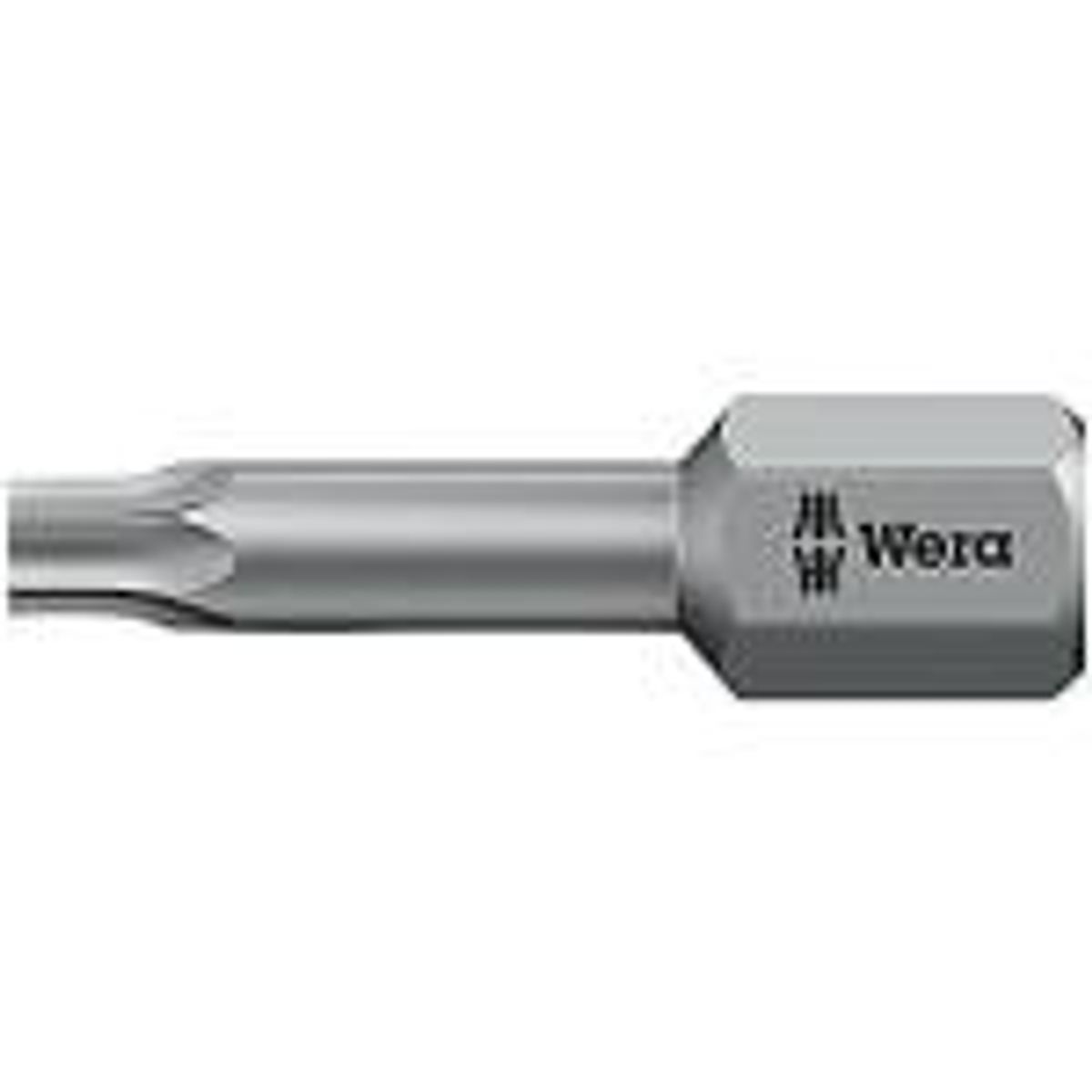 Wera Bits Torx 10 længde 25 mm - pakke a 1 stk.